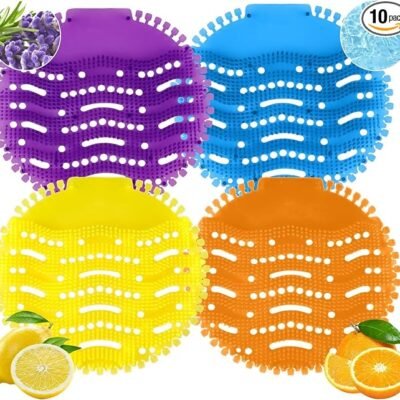 Urinal Screen Mats With Fragrance(Pack Of 10 Pcs, Mix Flavour Box)