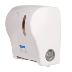 White Wall Mounted HRT Roll Dispenser, Tissue Paper Box