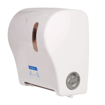 White Wall Mounted HRT Roll Dispenser, Tissue Paper Box
