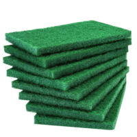 Green Scrub Pad (4×5) (10mm), Polyester