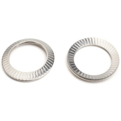 Zinc Plated Mild Steel MS Schnorr Washers, For Industrial,Construction, Round