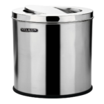 20 L Stainless Steel Swing Bin, Steel Grade: SS 304